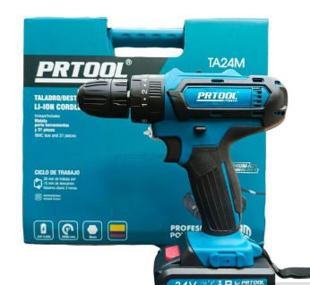 Miniatura 2 de TALADRO INALÁMBRICO CON PERCUTOR 24V 5Ah